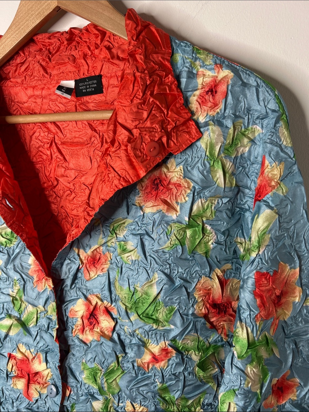 Vintage Population wrinkled style jacket - Picture 2 of 6